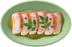 Barred-knifejaw Carpaccio