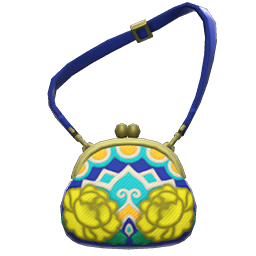Image of Asian-style clasp purse