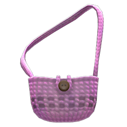 Image of Hand-knit pouch