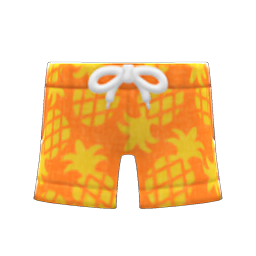 Main image of Pineapple aloha shorts