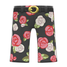 Main image of Pantalon met rozenprint
