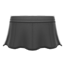 Main image of Pleather flare skirt
