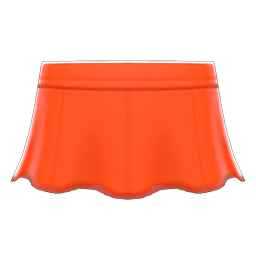 Main image of Pleather flare skirt