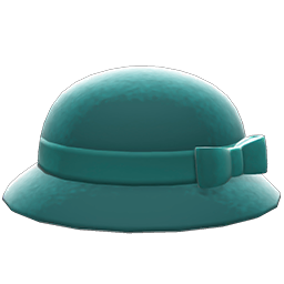 Main image of Bowler hat with ribbon