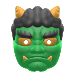 Main image of Horned-ogre mask