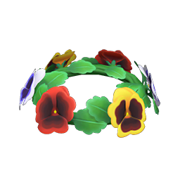 Image of Pansy crown