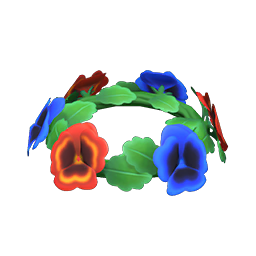 Main image of Cool pansy crown