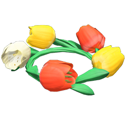 Main image of Венок из тюльпанов
