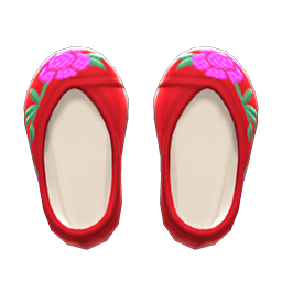 Animal Crossing New Horizons Embroidered Shoes Image