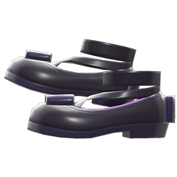 Main image of Shiny bow platform shoes
