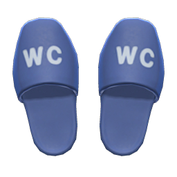 Main image of Restroom slippers