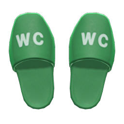 Main image of Restroom slippers