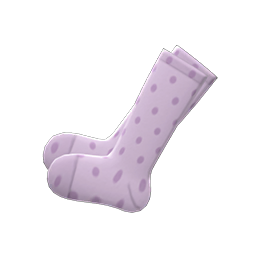 Main image of Dotted knee-high socks