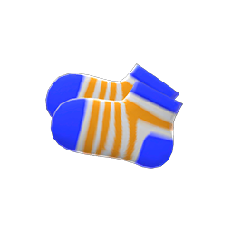 Image of variation 藍色×橘色