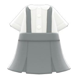 Main image of Skirt with suspenders
