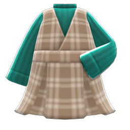 Main image of Checkered jumper dress