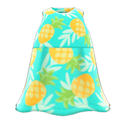 Image of Vestido aloha piñas