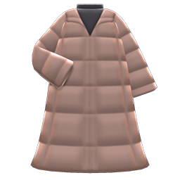 Main image of Lange gewatteerde jas