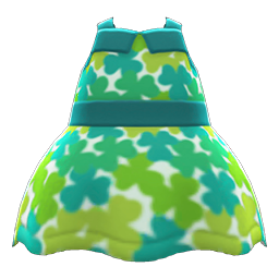 Animal Crossing New Horizons Clover Dress Image