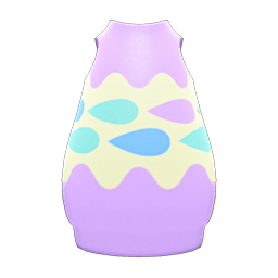 Image of Abito a uovo acquatico