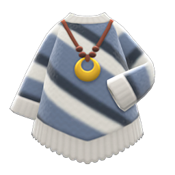Main image of Poncho-style sweater