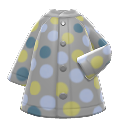 Animal Crossing New Horizons Dotted Raincoat Image