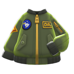 Animal Crossing New Horizons DAL Pilot Jacket Image