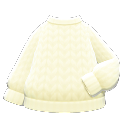 Main image of Simple knit sweater