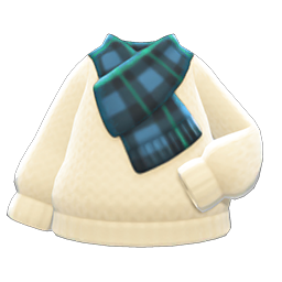 Animal Crossing New Horizons Checkered Muffler Image
