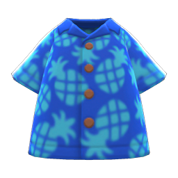 Main image of Pineapple aloha shirt