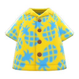 Main image of Pineapple aloha shirt