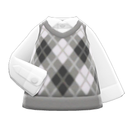 Animal Crossing New Horizons Argyle Vest Image