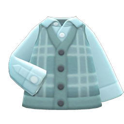 Main image of Checkered sweater vest