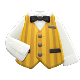 Main image of Shirt with striped vest