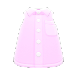 Download Layered Sleeveless Dress Pink Animal Crossing Acnh Nookea