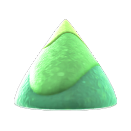 glowing-moss pointed cap