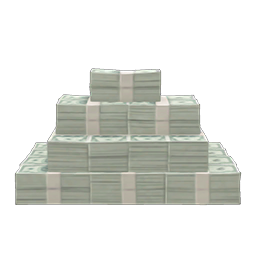 pile of cash