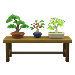 bonsai shelf