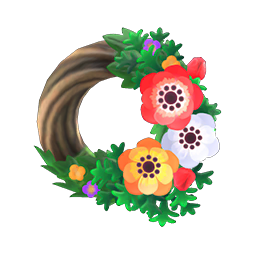 windflower wreath