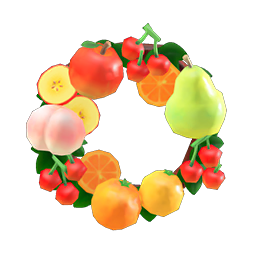 fruit wreath