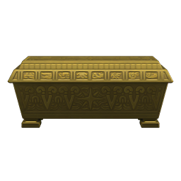 golden casket