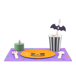 spooky table setting