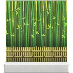 bamboo-grove wall