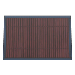 dark bamboo rug