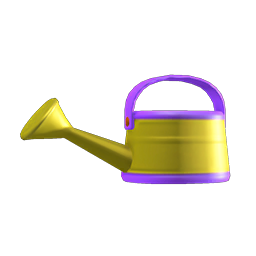 golden watering can