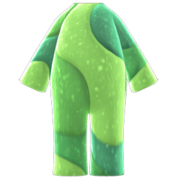 full-body glowing-moss suit