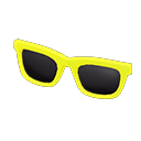 простые очки от солнца [Желтый] (Желтый/Черный)