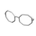 Achteckbrille