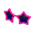 sterrenzonnebril [Roze] (Roze/Zwart)