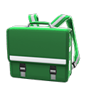 sac d'école [Vert] (Vert/Blanc)